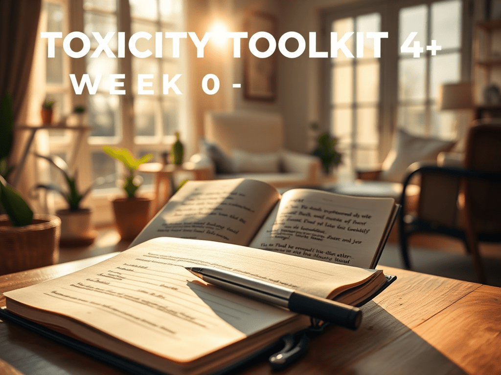 Toxicity Toolkit 4 – Week 0 – Taking&nbsp;Inventory