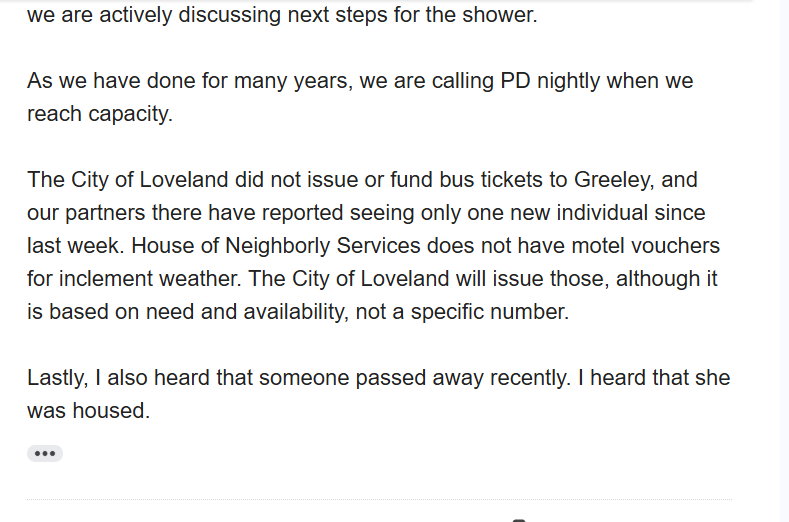 Camp Hope – An Update – But Not Much Progress