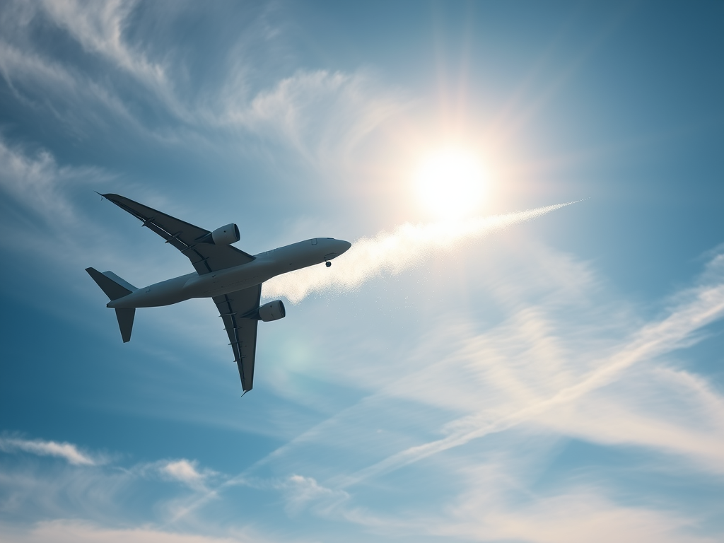 When an airplane drops fuel to lighten the load, where does that fuel go?