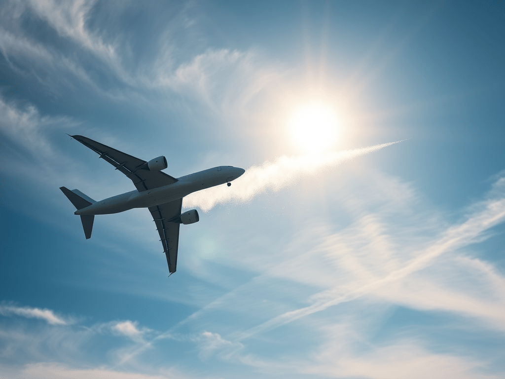 When an airplane drops fuel to lighten the load, where does that fuel go?