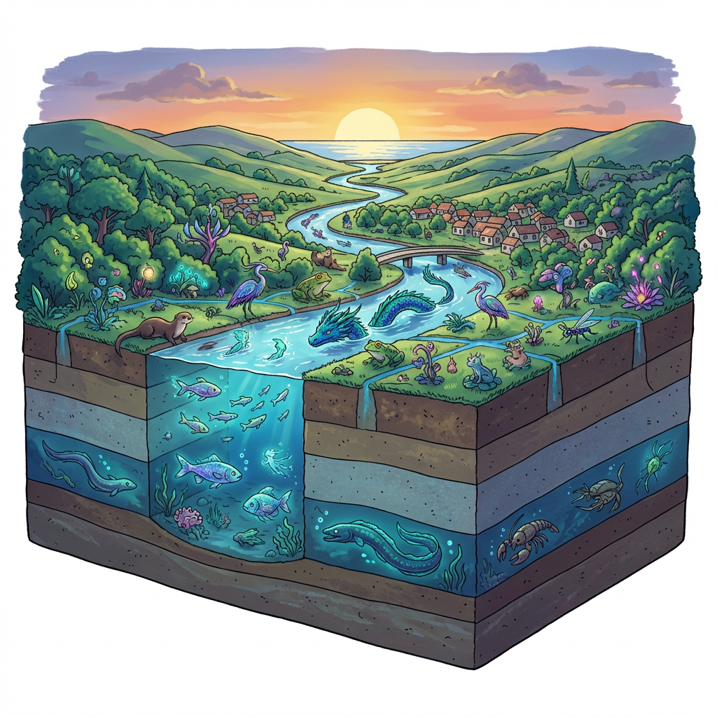 The Little Witch in the Woods – Flowing Through – One