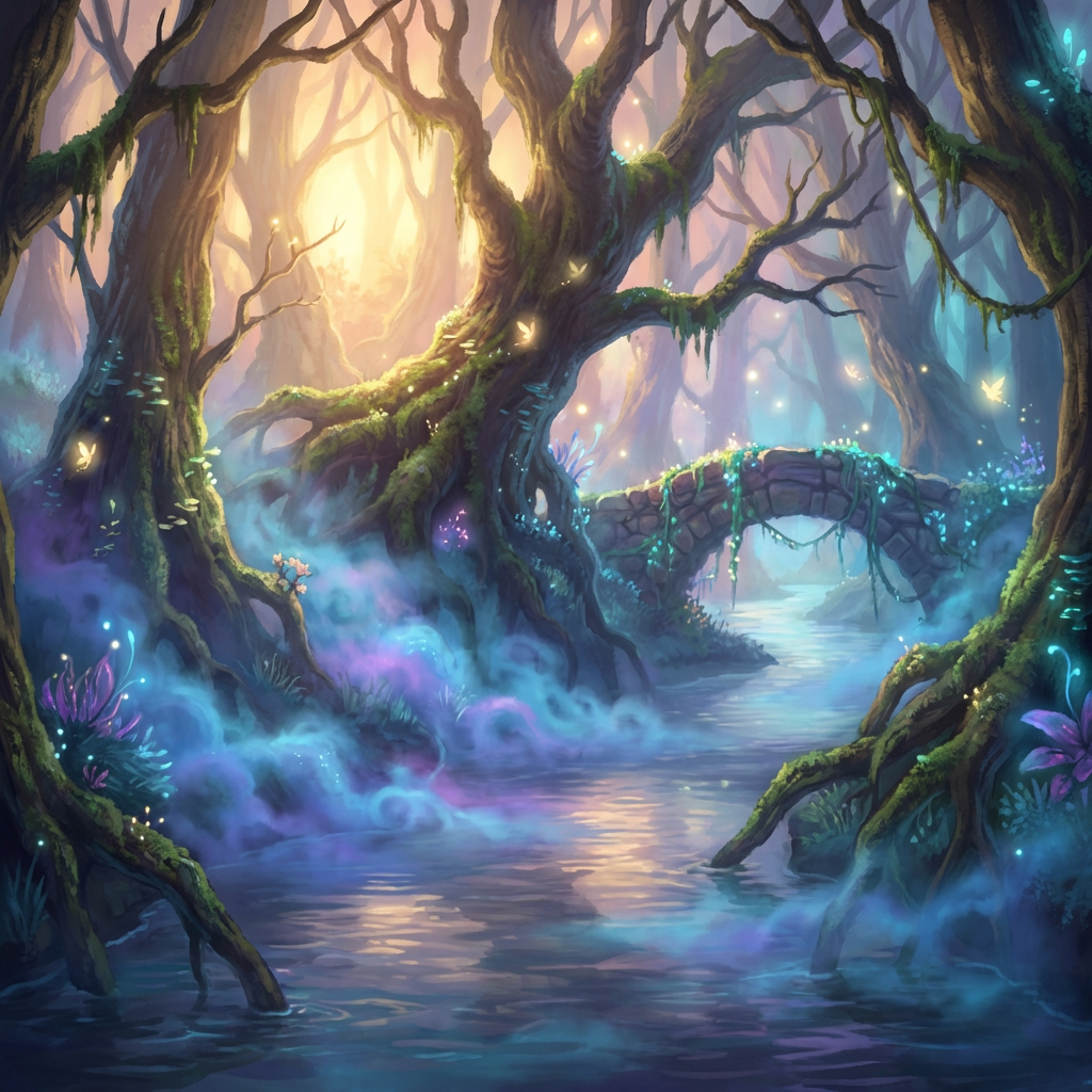 The Little Witch in the Woods – Flowing Through – Waterways