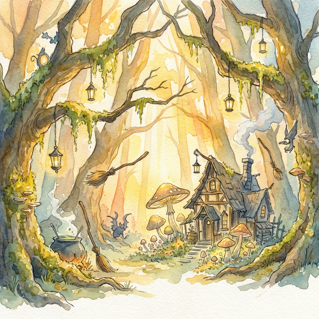 The Little Witch in the Woods – Scavenger Hunt